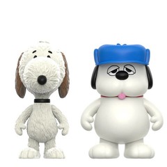 Olaf and Andy Peanuts ReAction Figures 2-Pack Super7 Collectible Figure Set