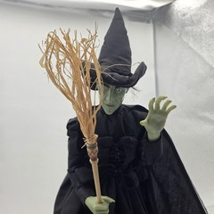 Vtg The Wizard Of Oz Wicked Witch West Gemmy 2001 Animated Figure W/ Box Works!