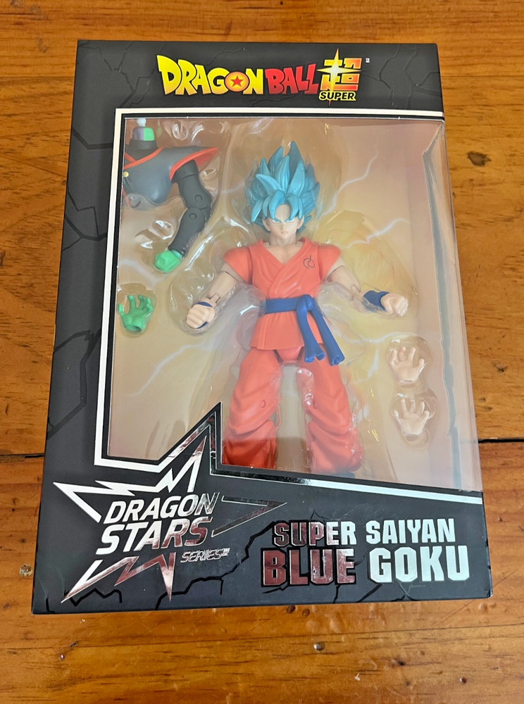 Dragon Stars Bandai Super Saiyan Blue Goku Series 3 new in box U.S. Seller