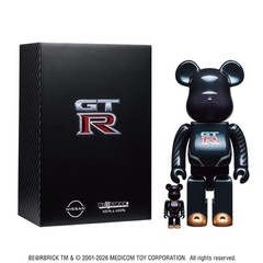 BE@RBRICK NISSAN GT-R 100% and 400% MEDICOM TOY Limited Edition Japan New F/S