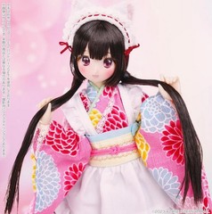 Pre-Sale Azone Sakashita Sakura 8.8In 1/6 Bjd Happy New Year Action Figure Gift