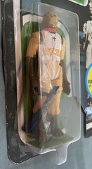 VINTAGE KENNER STAR WARS 1980 BOUNTY HUNTER BOSSK MOC TESB 48 BACK CUT CARD