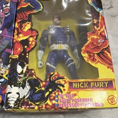 Marvel Set of 2 Figurine 1998 Toy Biz(dr Doom And Nick Fury