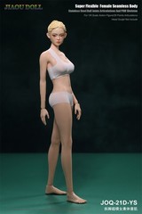 JIAOU DOLL JOQ-21D-YS 1/6 Natural Skin Seamless Body For 12″Female Action Figure