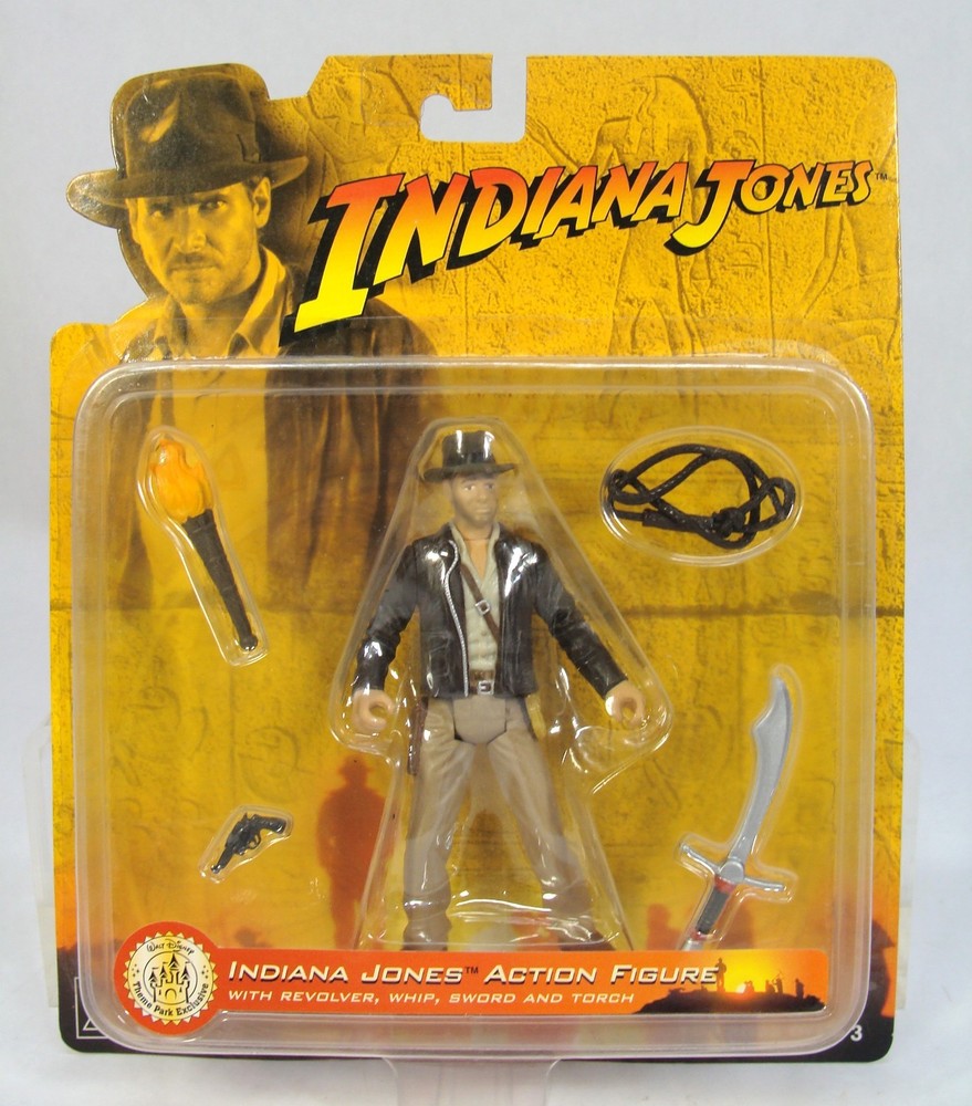 DISNEY THEME PARK EXC INDIANA JONES RAIDERS OF THE LOST ARK HARRISON FORD 2001