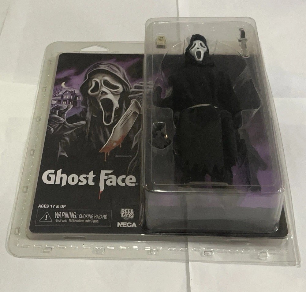 2014 NECA Reel Toys Scream Ghost Face 8” Action Figure Sealed NIB RARE Ghostface