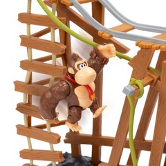 Donkey Kong Mine Cart Adventure Playset Super Mario 2.5 Nintendo
