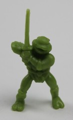 1988 TMNT LEONARDO MICRO-PVC Figure 1.25″ (3 cm) Yolanda Spain Mirage Studios #2