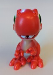 Zuru Robo Alive Jr Red Dinosaur 6″ Big Eye Cartoon T-Rex Figure Toy