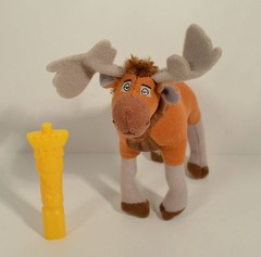 2003 Tuke Moose 5″ McDonald’s Europe Plush Action Figure Disney Brother Bear