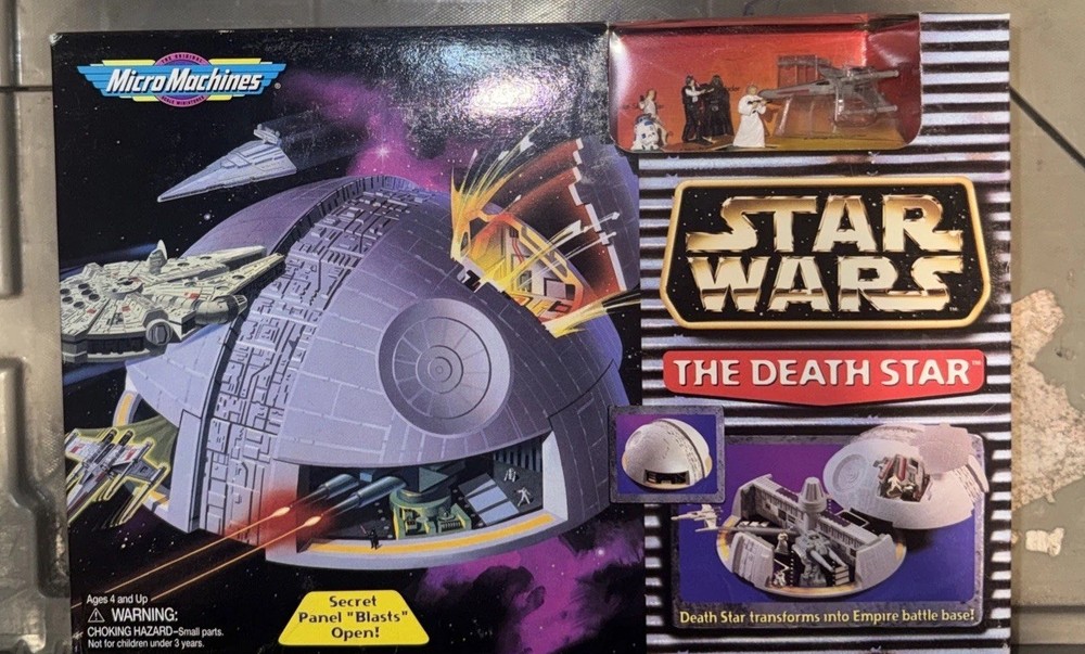 Star Wars Micro Machines The Death Star Action Figure Playset