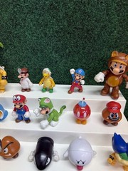 Super Mario Bros. Action Figures Lot 15 Pcs Nintendo Collection Bowser Jr. Iggy