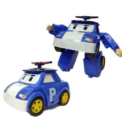 6Pcs Robocar Poli Transformation Toys – Amber Roy Helly Action Figure Car Set