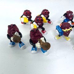 California Raisins 1988 Vintage Figures Lot of 13 Applause 2 in Tall Mini