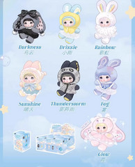 Nommi Weather Forecast Series Authentic Blind Box Figure Toys Plush Doll Gift