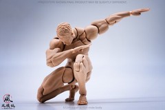 Wind Toys 1/12 Super Flexible Figure Pale Skin 6″ Male Joint Soldier Body & Head