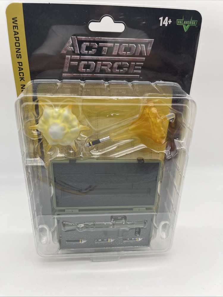 Valaverse Action Force Weapons Pack NOVEMBER SOLD OUT ON VALAVERSE SITE