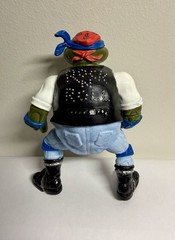 VTG 1991 Teenage Mutant Ninja Turtle TMNT Rock N Roll Leonardo Action Figure Toy