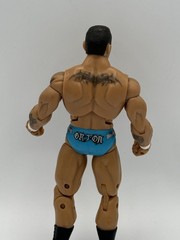 2005 WWF WWE Jakks Randy Orton Deluxe Aggression Wrestling Figure series 1 Blue