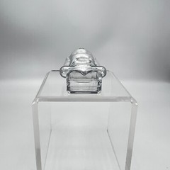 Medicom Bearbrick 100% Clear Display Case Protector And Keychain – NEW