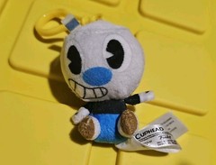 Cuphead Loose Blind Box Figure Toys Funko Vinyl + Mystery Keychain Plushie