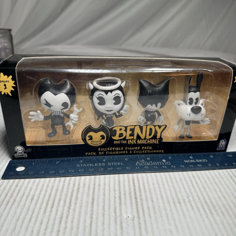 Bendy and the Ink Machine Collectible Figure 4-Pack New in Box!