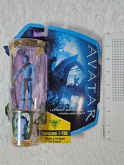Avatar Jake Sully Action Figure 2009 Mattel w Webcam i-Tag & Instructions w/ Box