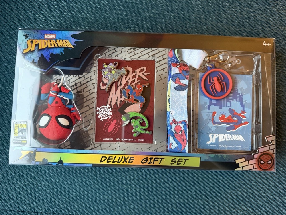 SDCC 2026 MONOGRAM – Spider-Man Exclusive (3D Foam Bag Clip Set)