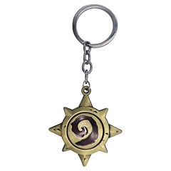 HEARTHSTONE World of Warcraft 1.5 in. Key Chain (Hearth Stone KeyChain)