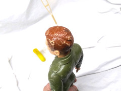 1965 Louis Marx Toys Soldier Moving Arms Legs Hats Boots Accessories Vintage