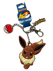 Pokemon Key Chains Tomy Licensed – Pikachu, Charmander, Eevee, Pokeball, Charms