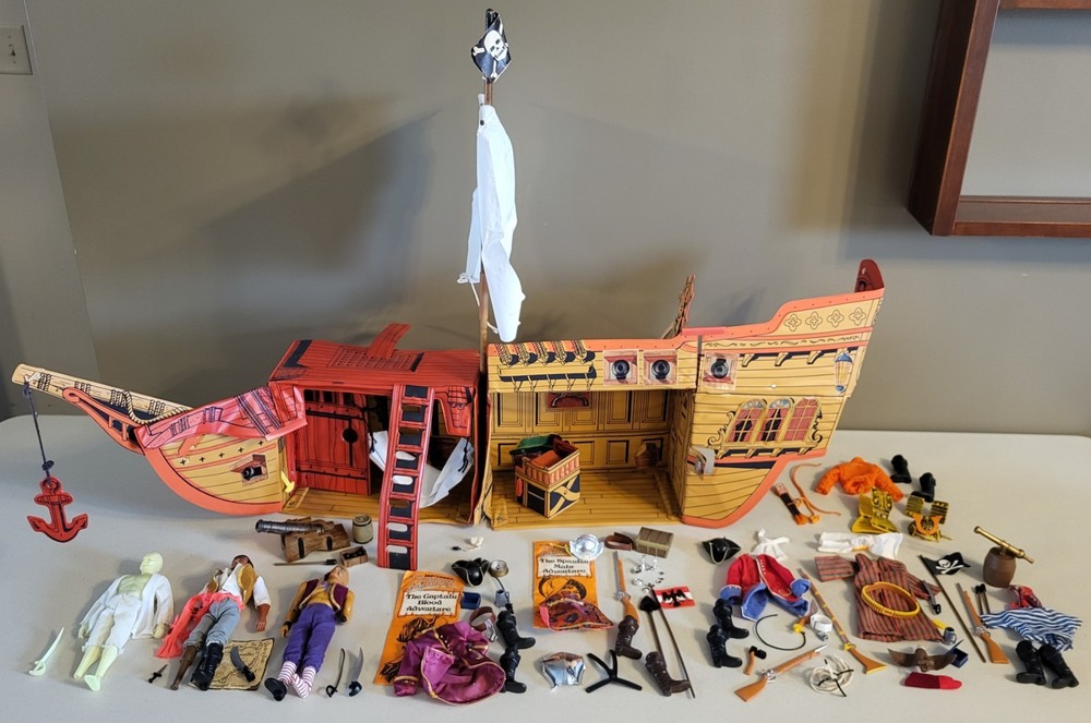 Matchbox 1970s FIGHTING FURIES w/ Sea Fury Pirate Ship & Ghost of Cap’n Kidd