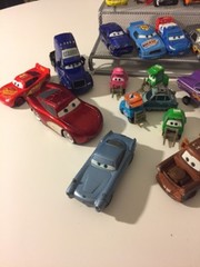 30 vehicle Disney Diecast 1:55 Scale Cars 1 & Cars 2 Race Day Characters N:B:B:B