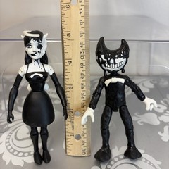 Allison Angel & Bendy and the Ink Machine Action Figure Phatmojo Meatly Games