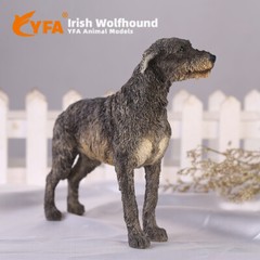 JJM 1/6 Irish Wolfhound Figure Animal Toy Model Children Adult Xmas Gift