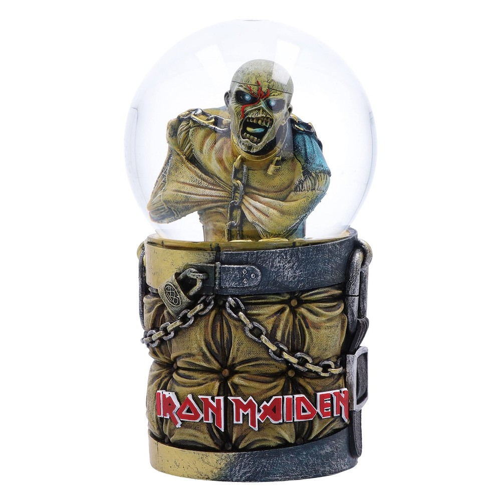 Nemesis Now Iron Maiden Piece of Mind Snow Globe 17.5cm, Resin & Glass, Official