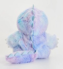 Handmade Fully Jointed 12inch Purple Rainbow Dinosaur Teddy Bear