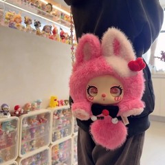 Genuine Liila Plush Toy Marshmallow Baby Bunny Blind Box,Cute Shoulder Bag