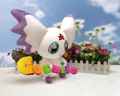 In Stock Digimon Adventure Plush 45cm Doll Stuffed Culumon Cute Toy Kids Gift
