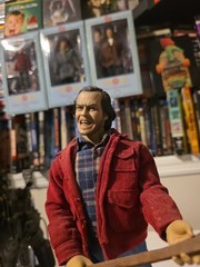 Custom 1/6 Scale Jack Torrence .the Shining. W/Custom Stand.real Metal Axe. Etc