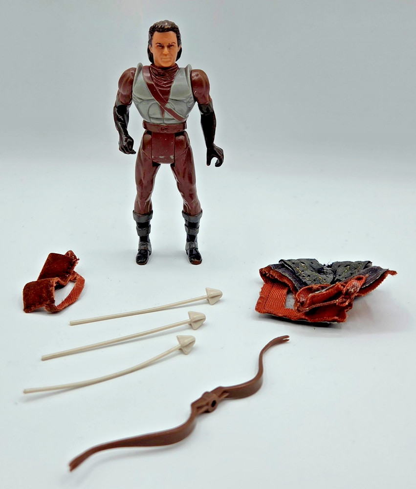 Robin Hood Prince of Thieves Long Bow Robin Hood Figure 100% Complete Kenner