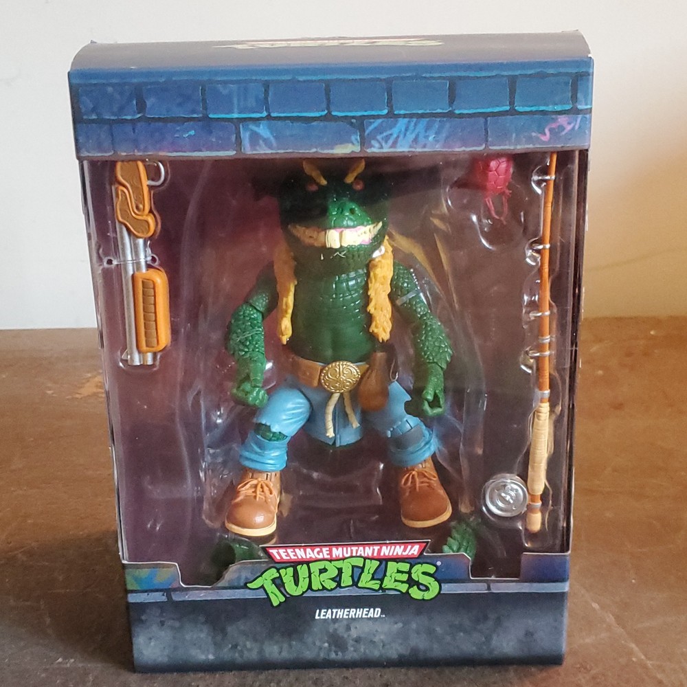 Super7 TMNT ULTIMATES! Leatherhead Figure Wave 5 Brand New Sealed Box Fast Ship