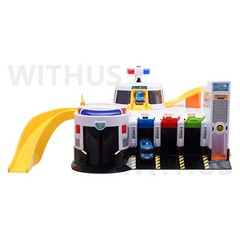 Tayo the Little Bus Emergency Rescue Center Play Set ICONIX Genuine TAYO PLAYTOY