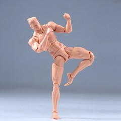 Romankey X COWL 1/12 Yellow 6in Male Action Figure Joint Body Doll Model w/Head