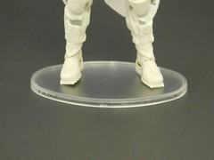 10 x Star Wars Black Series 6 inch Action Figure Stands – Multi-peg – CLEAR