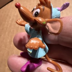 Royal Escort Jaq the Mouse 1.5″ Mini Figure Disney Store Cinderella
