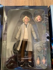 NECA Back to the Future – Ultimate Marty McFly (Audition) Doc Brown lot New