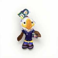 🔥 FIFA® World Cup 2026 USA 8-Inch Plush – Official Clutch™ Bald Eagle Mascot 3+