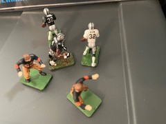 electric football custom figures and quarterbacks