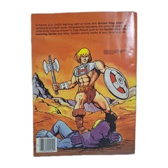 1985 Masters Of The Universe He-Man Skeletor Cover Coloring Book